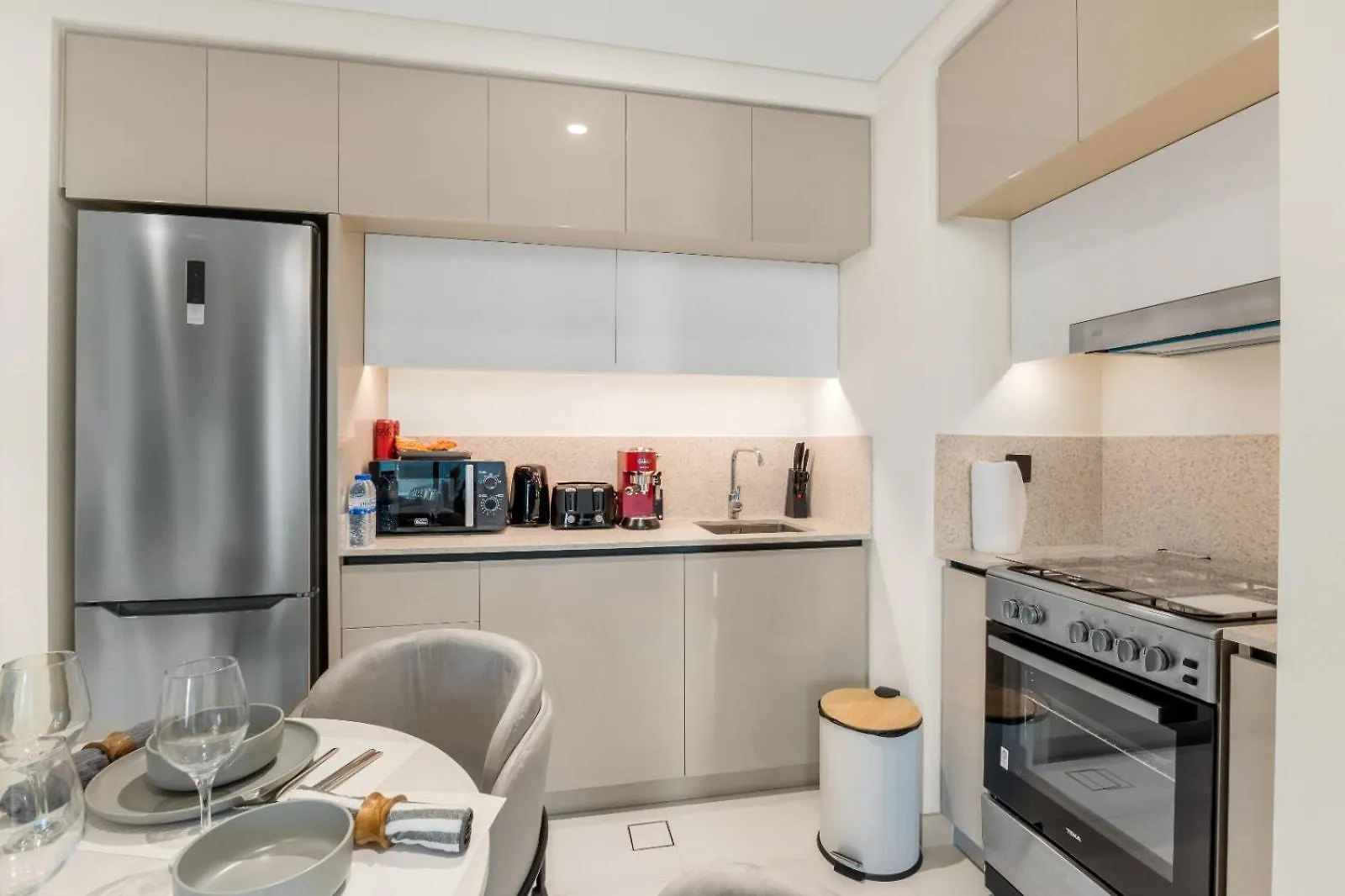 Apartment Beachfront Bliss In Marina Vista New & Cozy Dubai United Arab Emirates