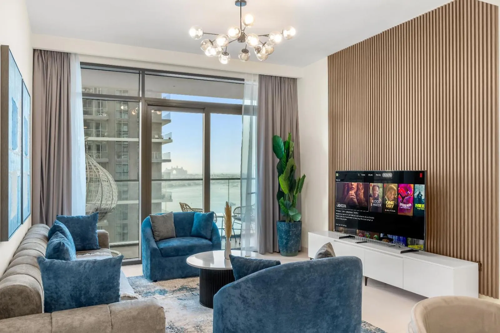 Beachfront Bliss In Marina Vista New & Cozy Dubai 0*,